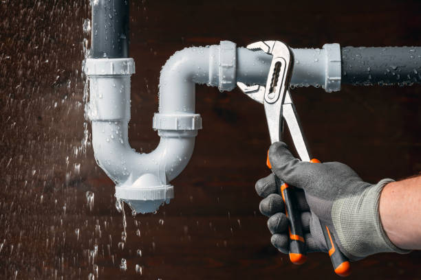 Professional Plumbing technician working in Perks, IL